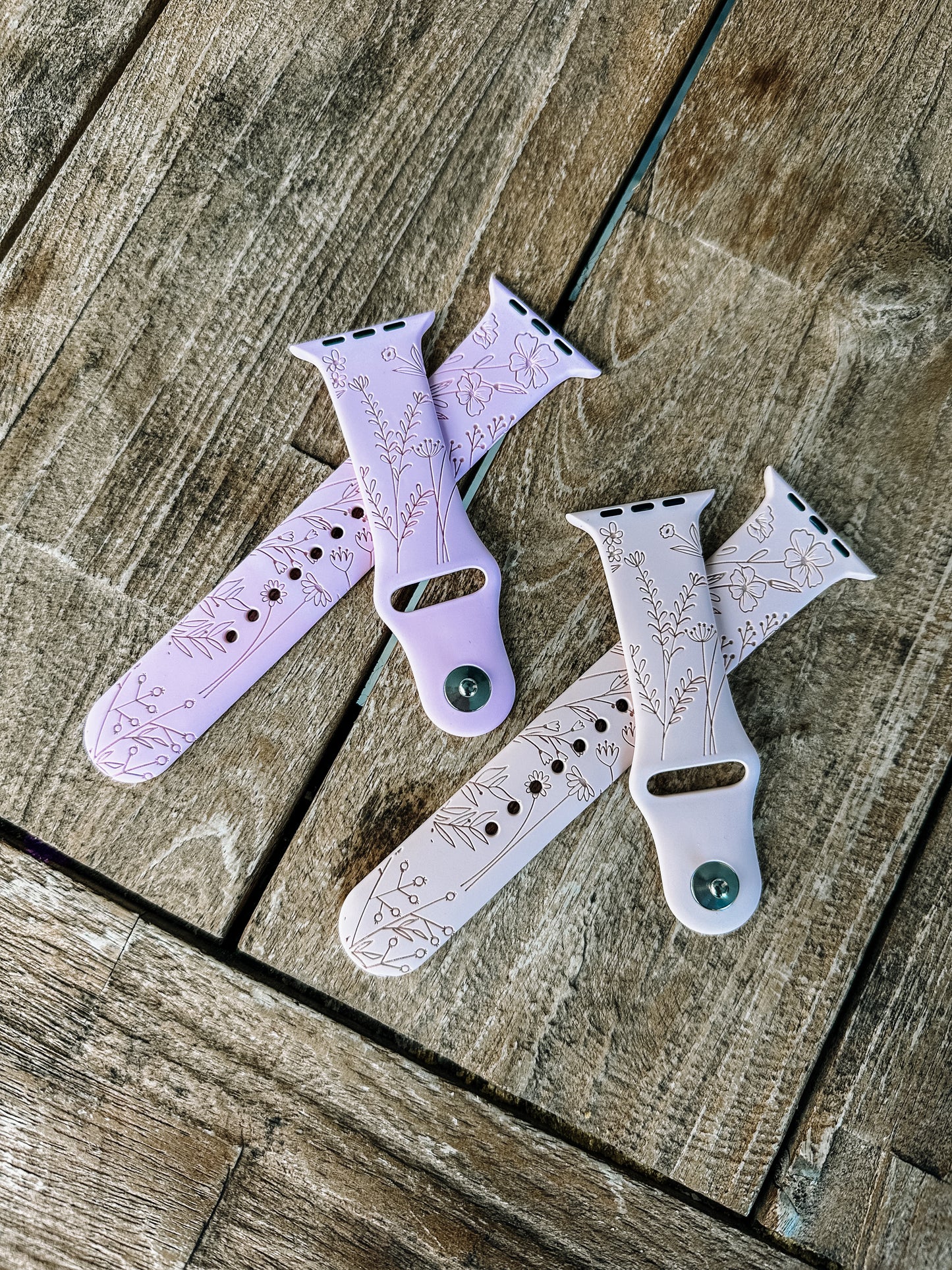 Wildflower Floral Apple Watch Band