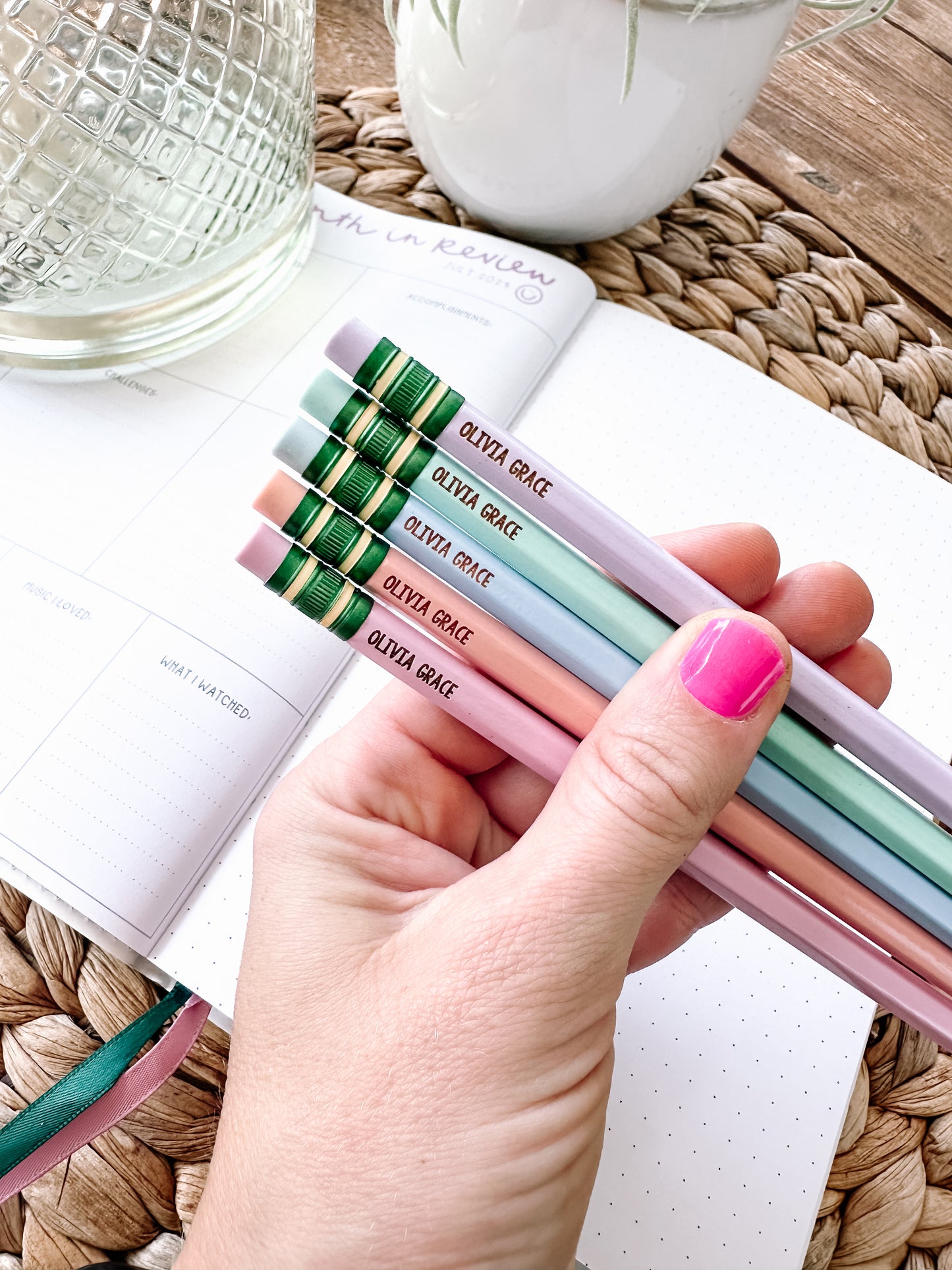 Back to School Pencils with Name