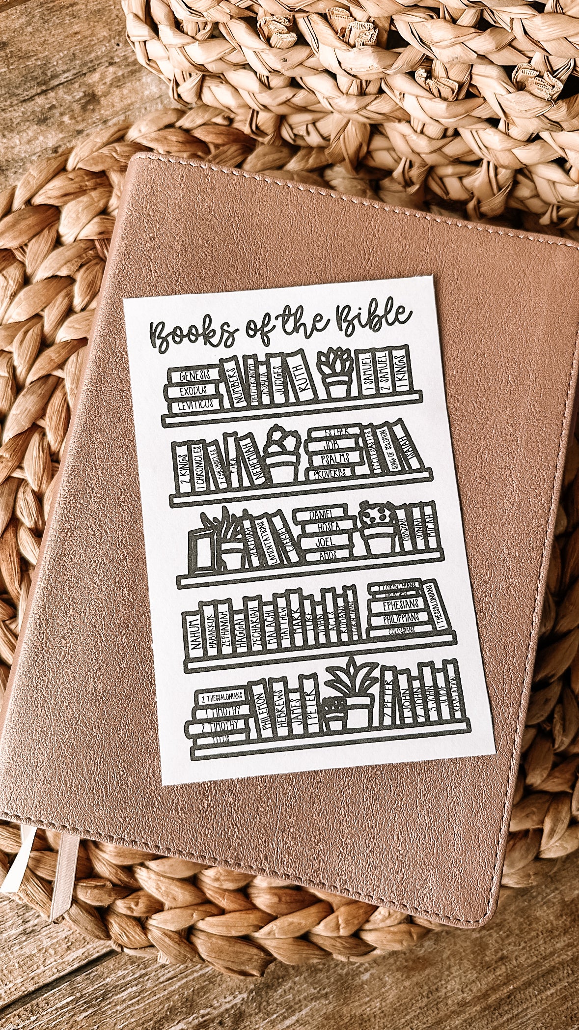Books of the Bible Instant Download