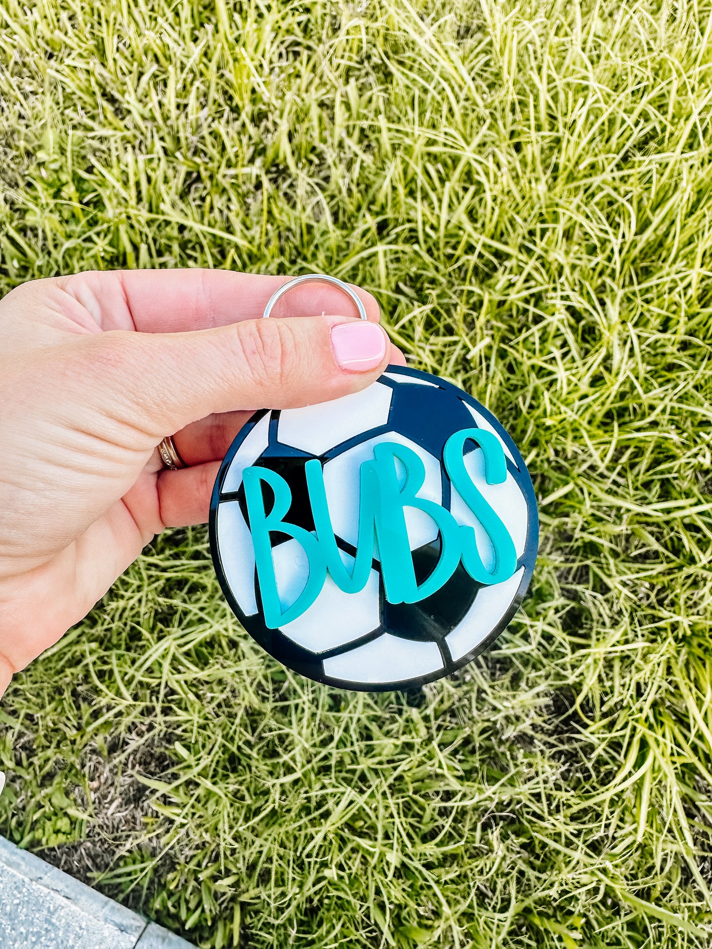 Soccer Bag Tags and Keychains