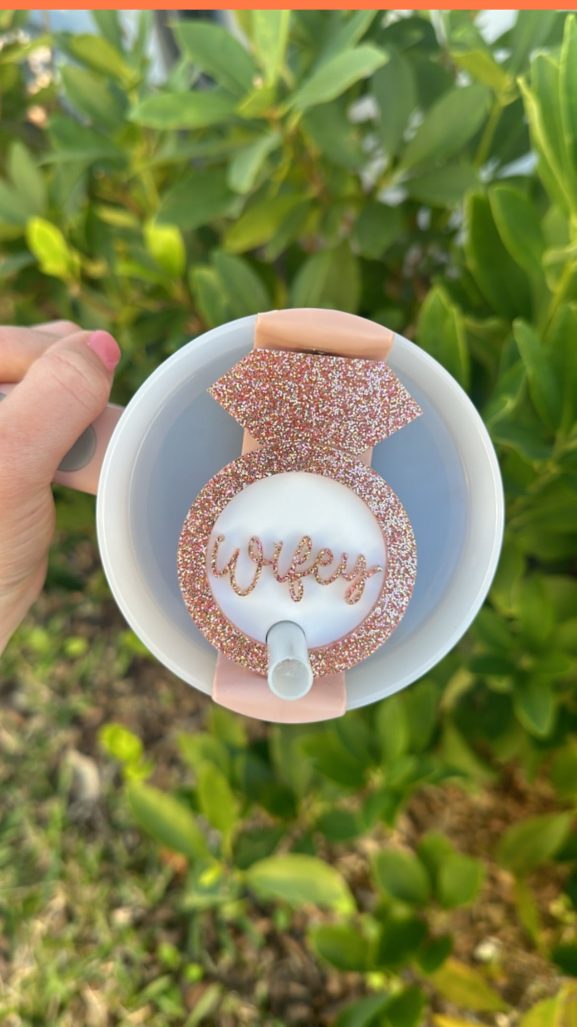 Wife Wedding Ring Wifey Stanley Lid Topper