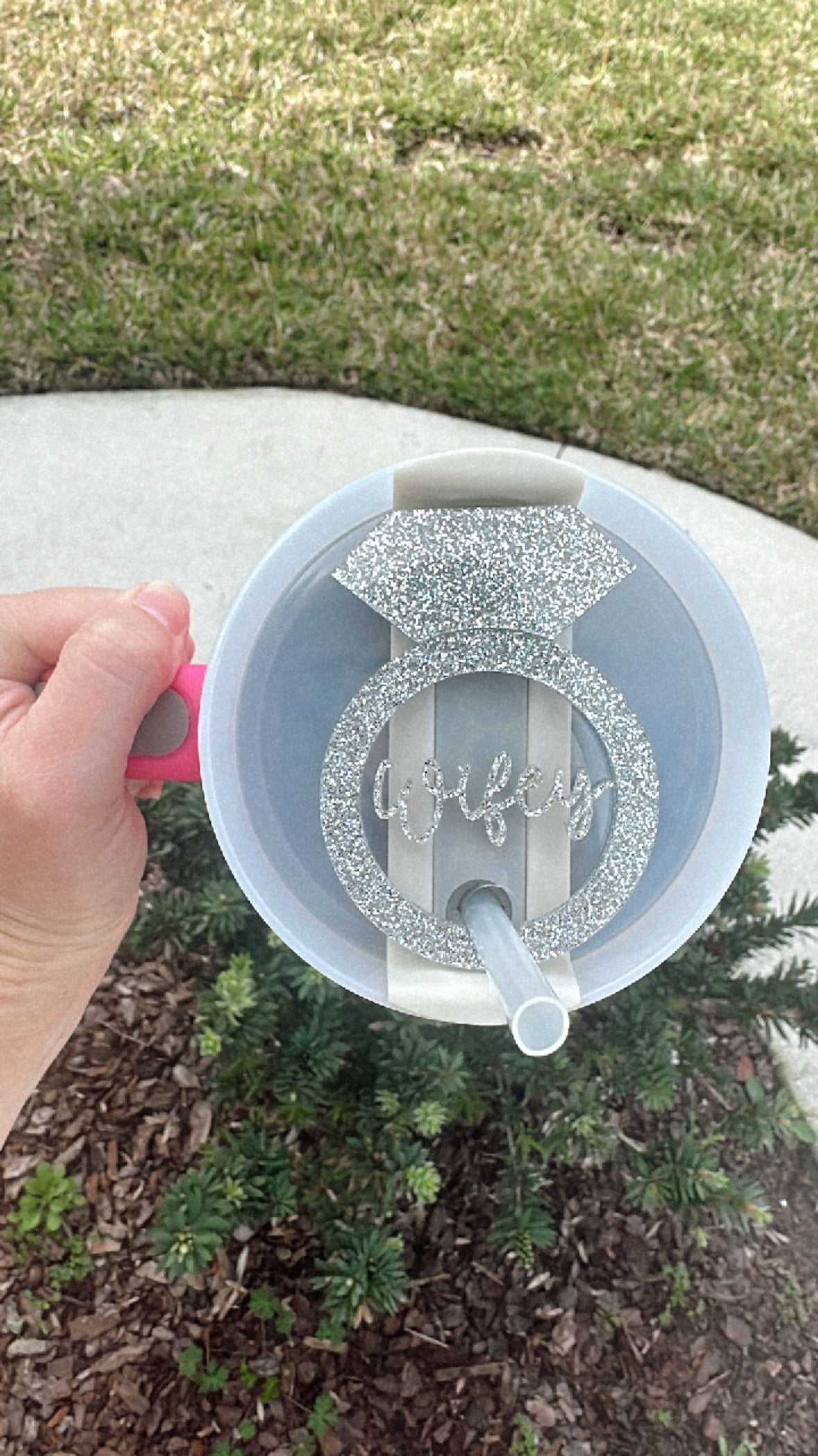 Wife Wedding Ring Wifey Stanley Lid Topper