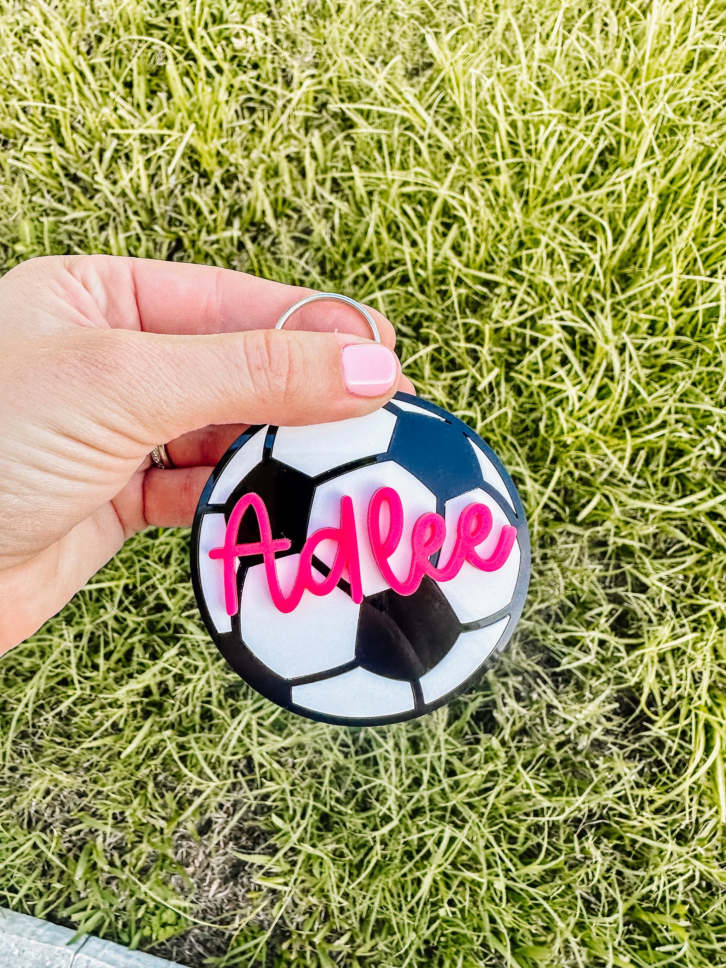 Soccer Bag Tags and Keychains