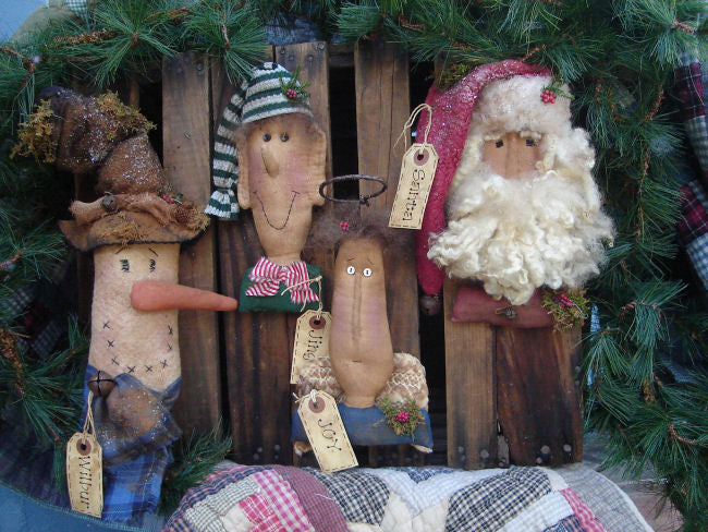 #420 Olde Thyme Christmas Ornaments E Pattern