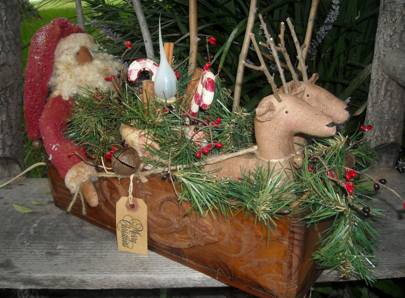 #434 Santas Sleigh E Pattern