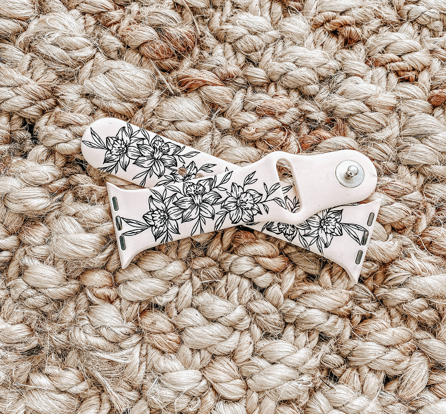 Wildflower Daffodils and Sunflowers Floral Apple Watch Band