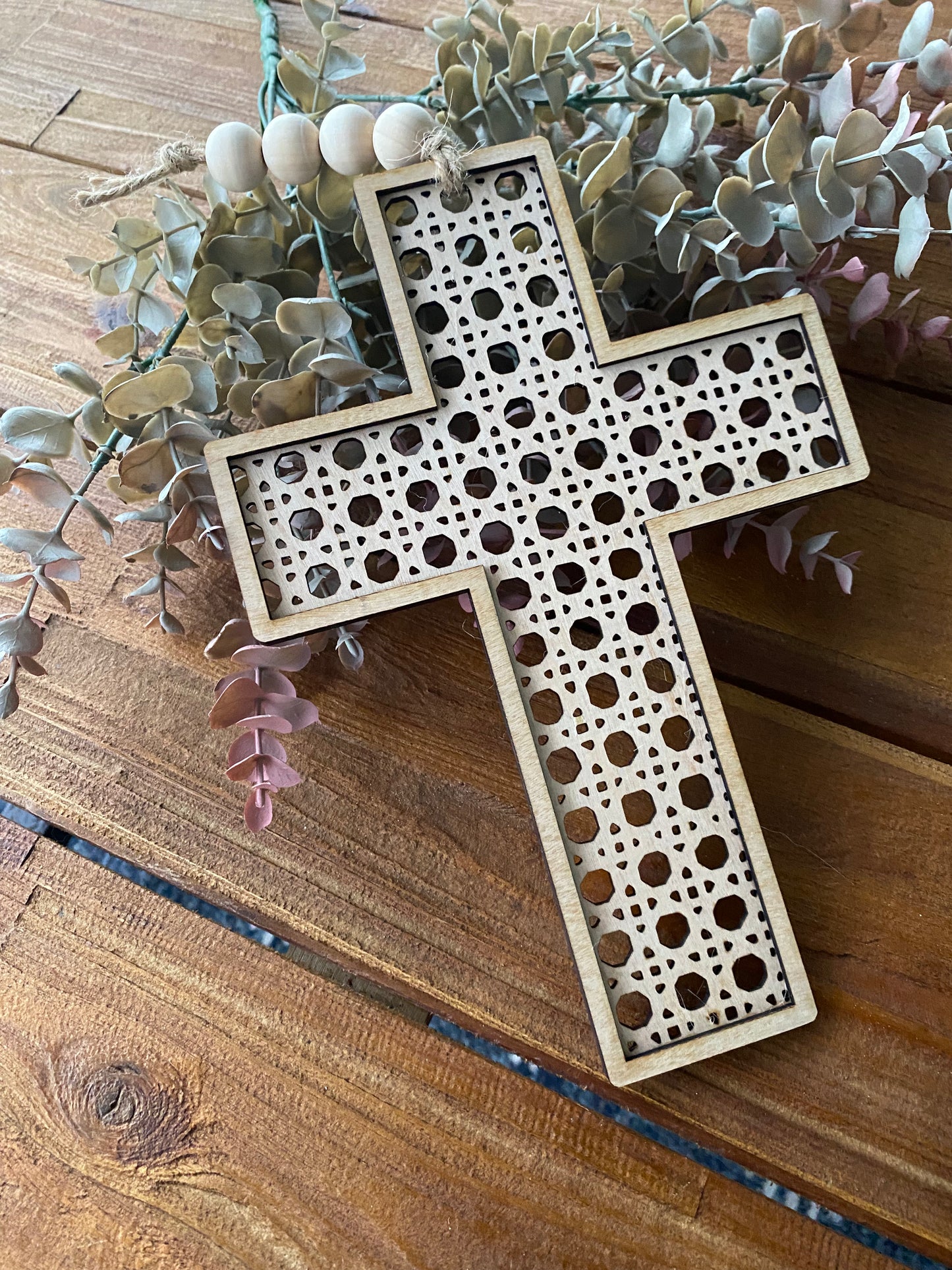 Rattan Cross