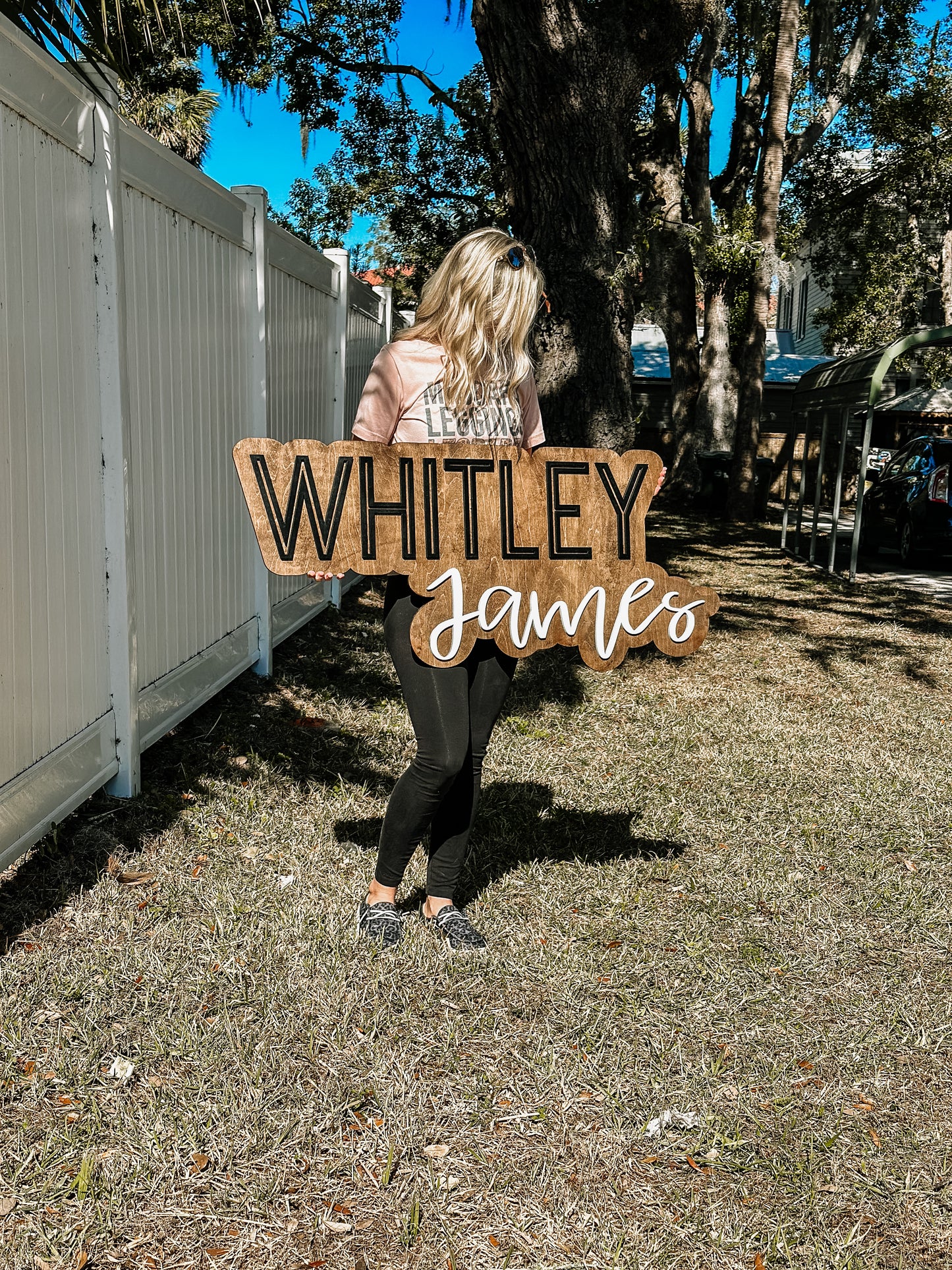 3d layered Nursery Sign