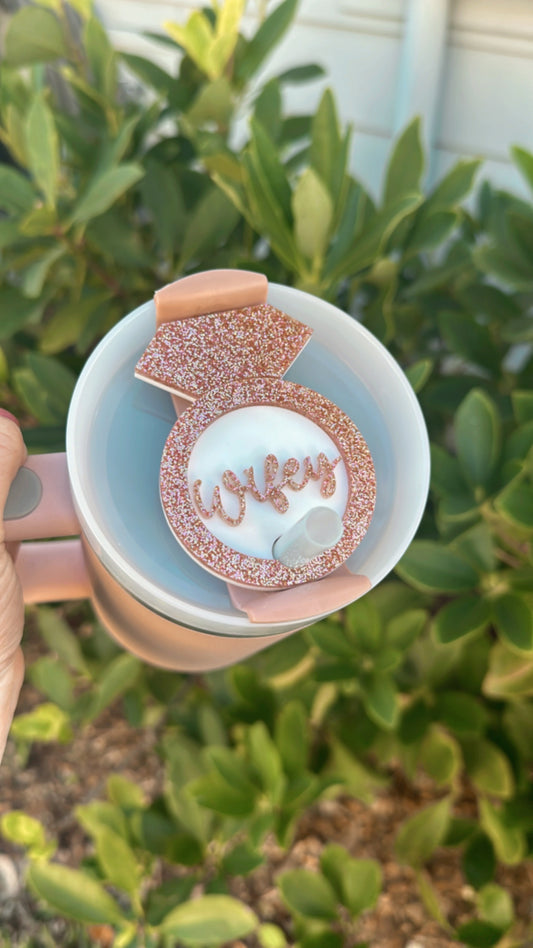 Wife Wedding Ring Wifey Stanley Lid Topper