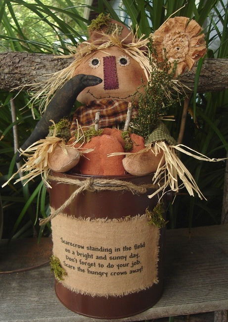 #212 Scarecrow in Can E Pattern