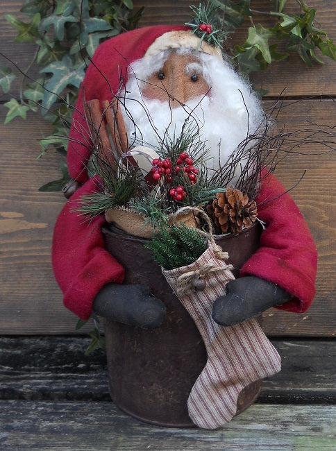 #216 Santa in Can E Pattern