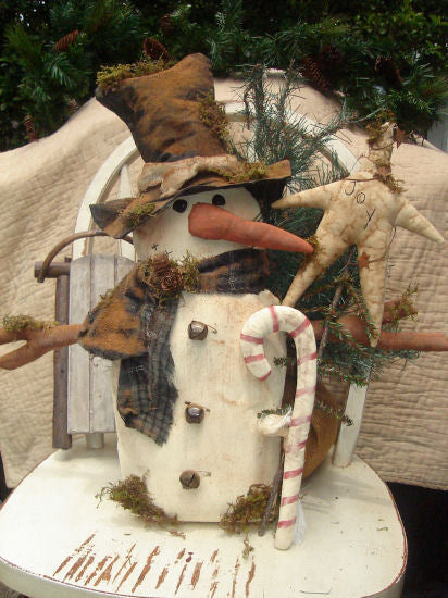 #413 Olde Thyme Snowman E Pattern