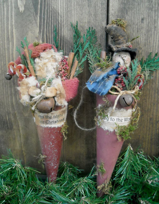 #427 Christmas Cones E Pattern