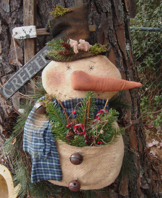 #438 SnoPal Snowman E Pattern