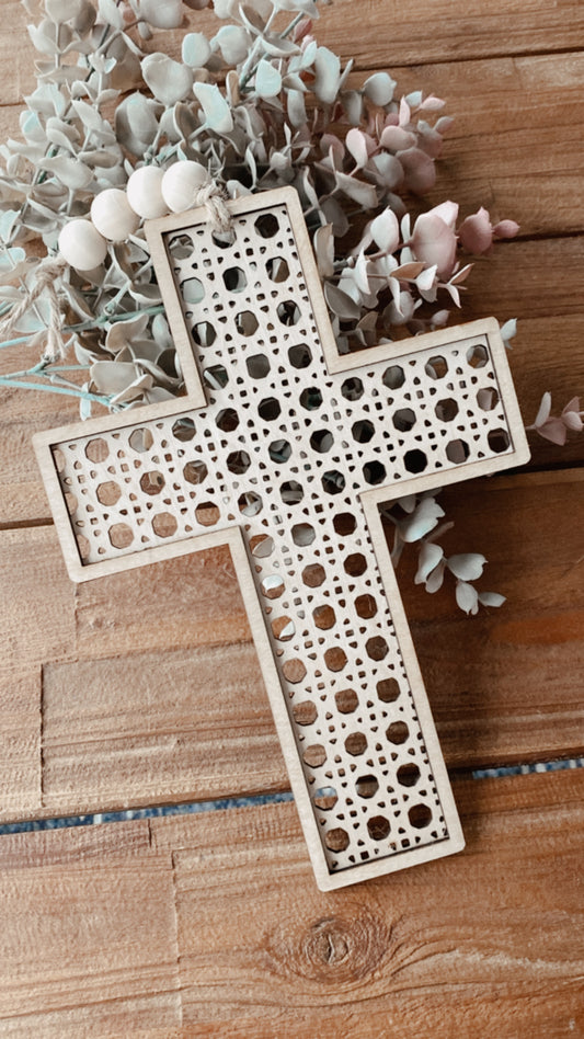 Rattan Cross